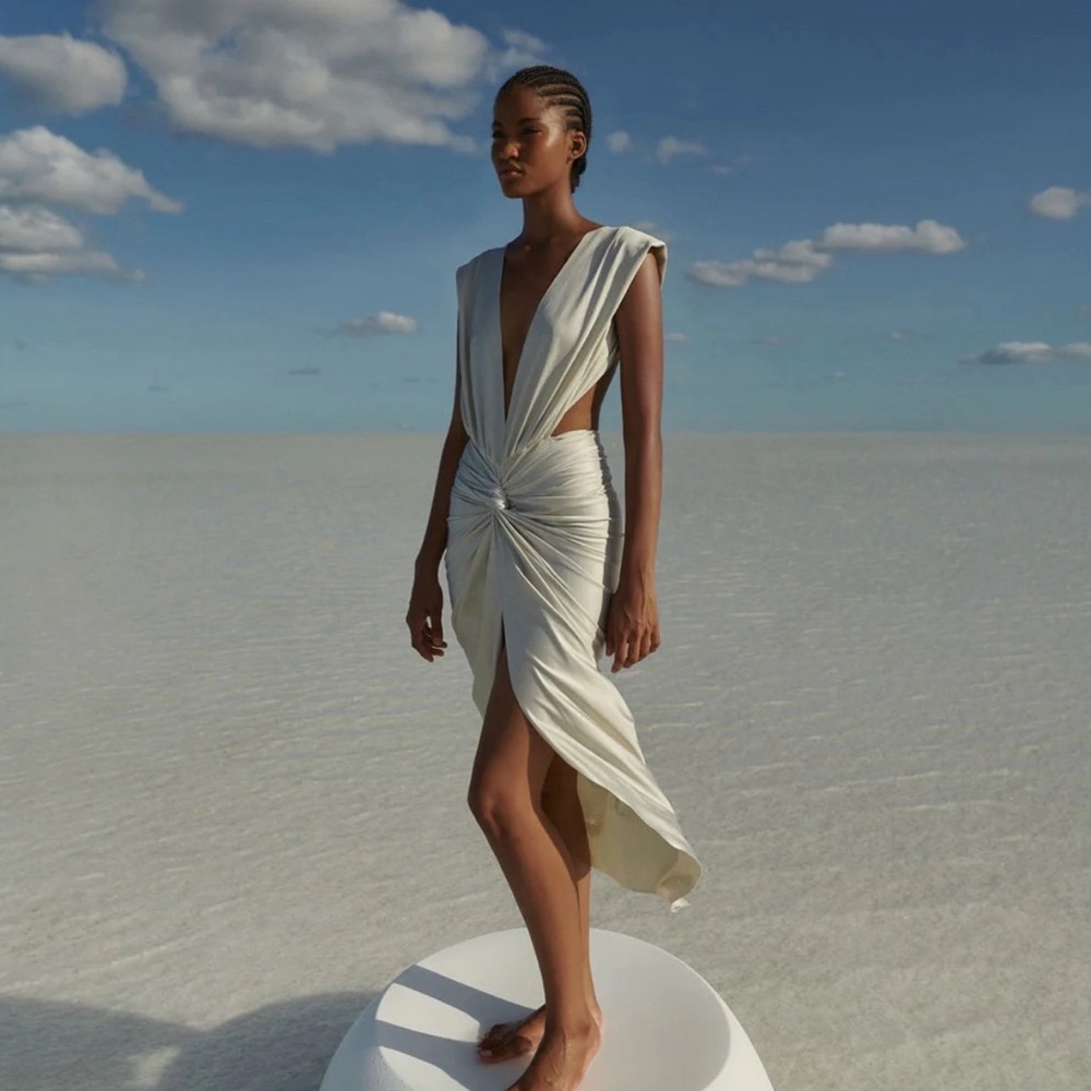 👗NWT BAOBAB MIA DRESS CONCHITA IVORY SIZE M👗